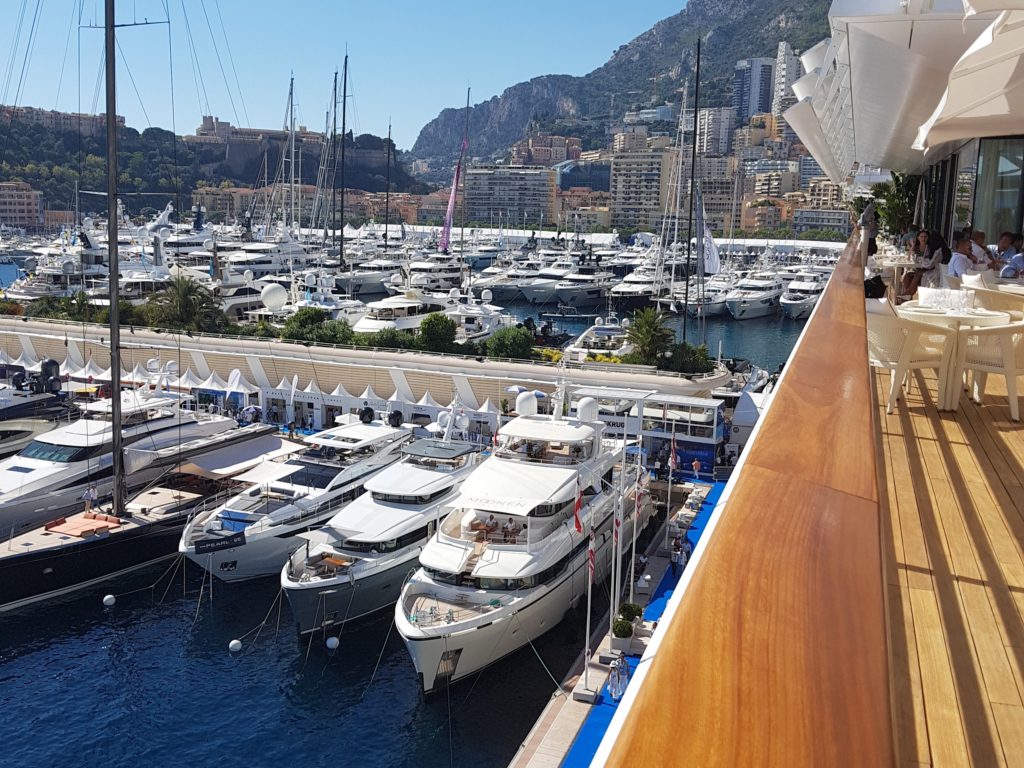 MYS 2018 from the Monaco Yacht Club