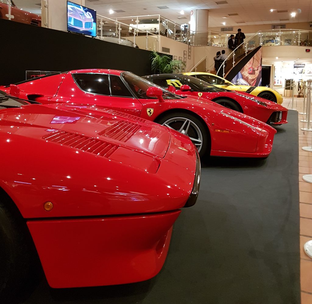 Monaco car collection ferrari 