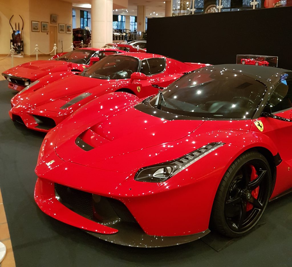 Monaco car collection ferrari exhibition