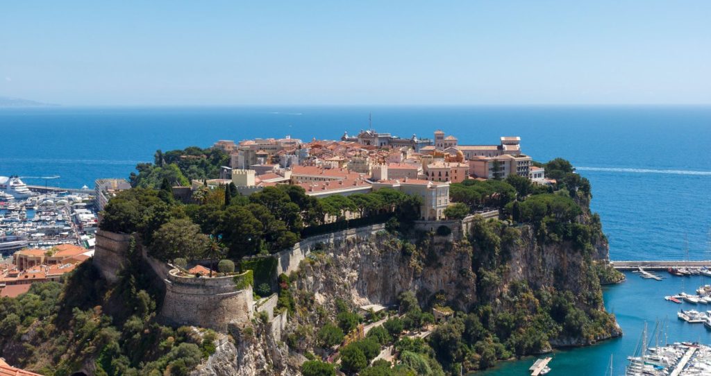 Monaco's old town, AKA "the rock"
facts you didn't know about monaco
Monaco's old town is where the prince is living