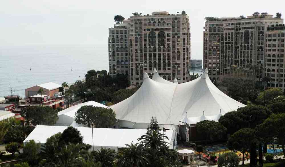 The tent of Monaco